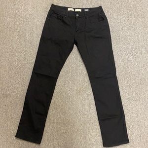 Scott James Slim Fit 32/32 black stretch jeans